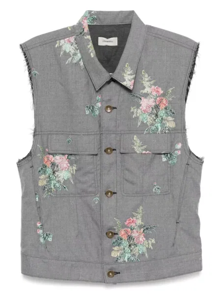 Елек Bed J.w. Ford на цветя сиво