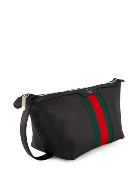 Geantă Gucci cu dungi negru