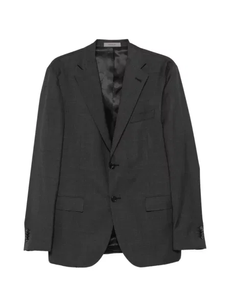 Costum Corneliani în carouri gri