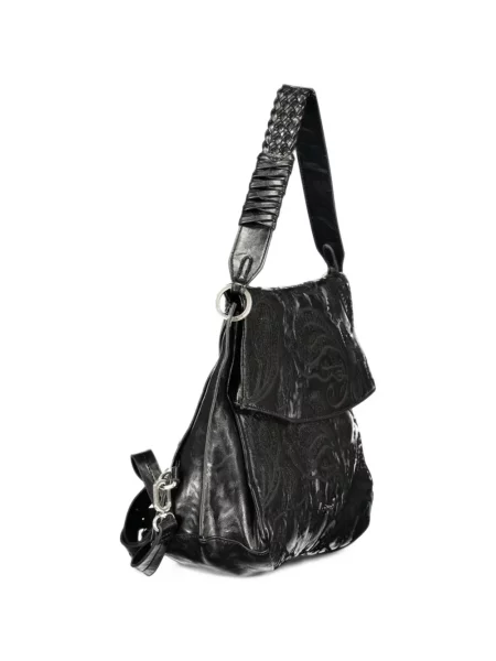 Geantă Desigual cu model paisley negru