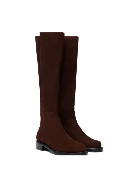 Kozaki Stuart Weitzman skórzane czarne