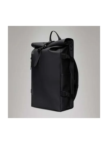 Rains Rolltop hátizsák Large 23 l fekete