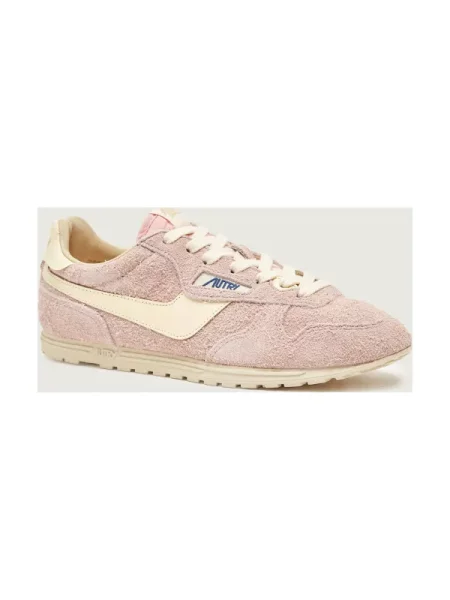 Sneakers Autry Windspin Low Wom Suede/ Leat Rose/ Rut EUR 36 rózsaszín