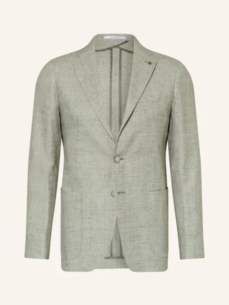 Tagliatore Sako Regular Fit S Lnem světle zelená
