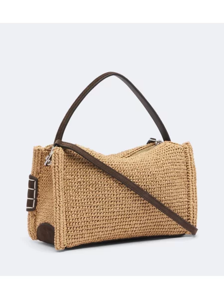 Top Jw Anderson din piele de căprioară bej