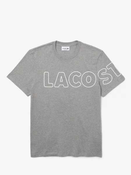 Футболка Lacoste серая