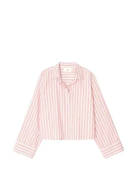 Cămașă cu dungi Xirena cu dungi roz