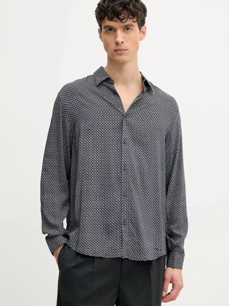 Armani Exchange Cămașă negru