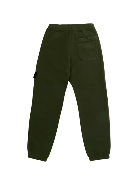 Spodnie dziecięce Stone Island zielone