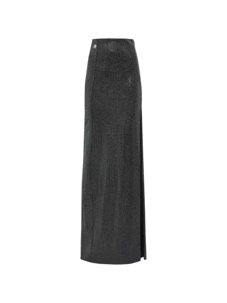 Stras fustă Philipp Plein negru