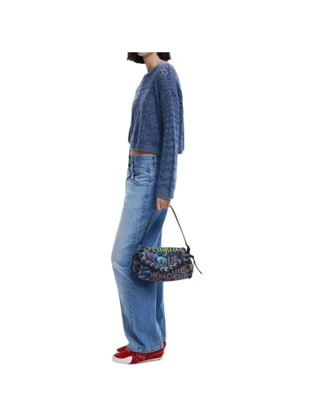 Geanta crossbody Desigual negru