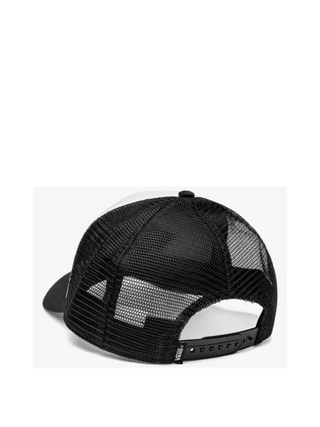 Pánska šiltovka Vans Classic Patch Curved Bill Trucker cap black/white čierna