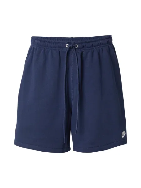 Nike Sportswear Pantaloni CLUB bleumarin alb