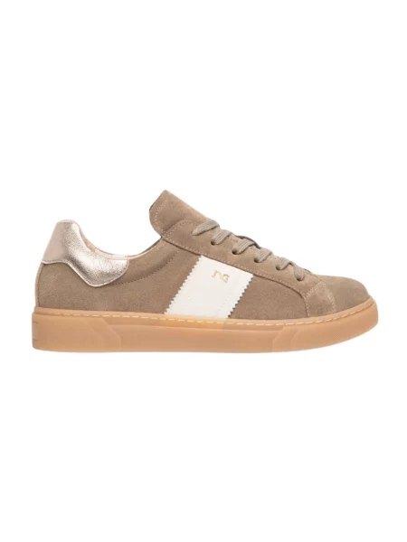 Sneakersy Nerogiardini zamszowe beżowe