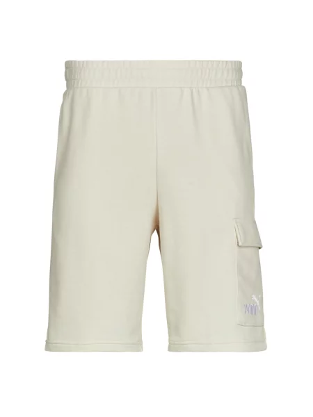 Bermuda kratke hlače Puma z avtogramom bež