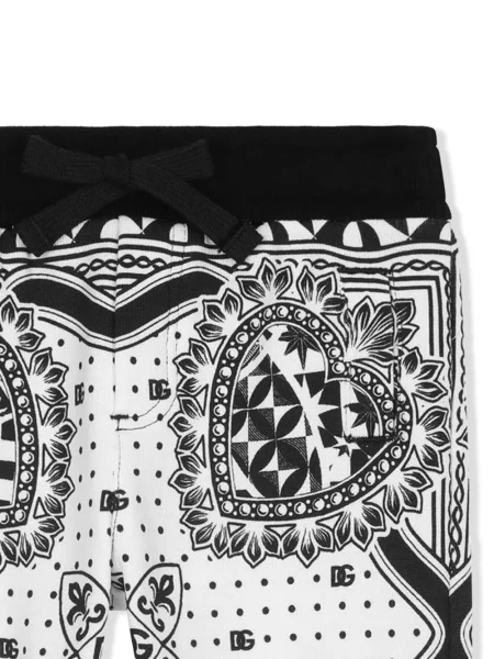 Spodnie dziecięce Dolce And Gabbana białe