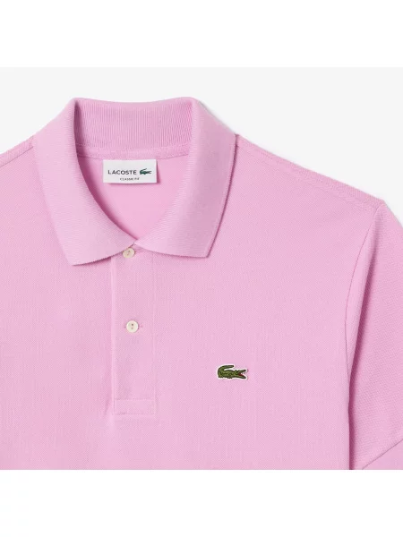 Поло Lacoste розовое