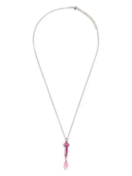 Colier Vivetta de cristal argintiu