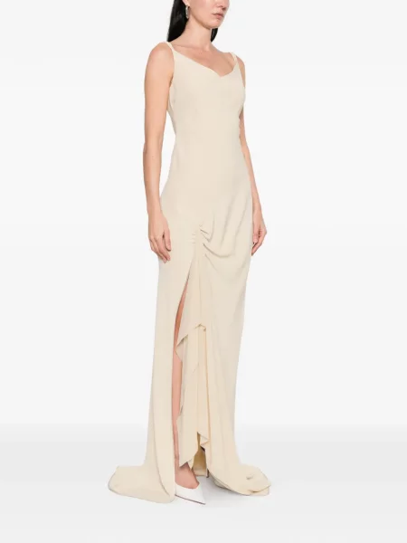 Rochie maxi De Santis fără mâneci de costum