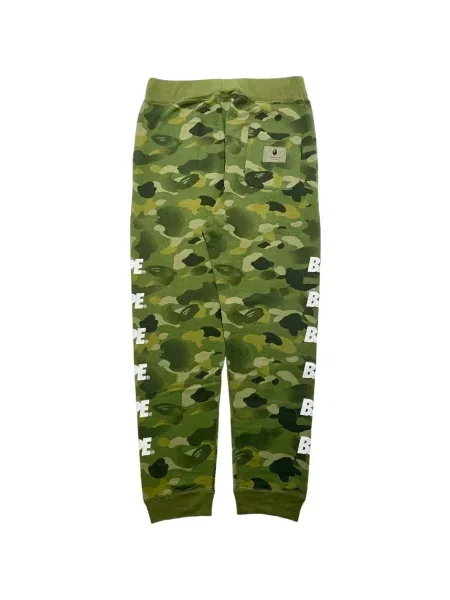 Τρέξιμο παντελόνι A Bathing Ape® με σχέδιο παραλλαγής πράσινο