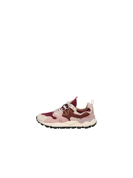 Sneakersy Flower Mountain w kwiatki różowe