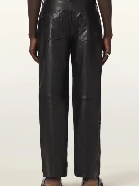 Кожаные брюки Allsaints
