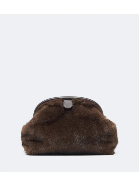 Geantă plic Stella Mccartney maro