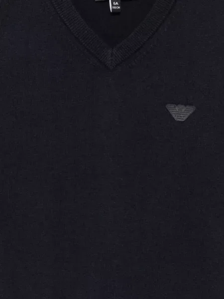 Kamizelka dziecięca Emporio Armani niebieska