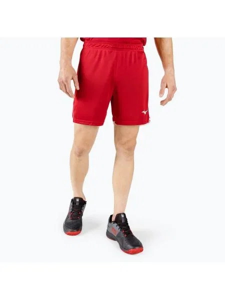 Pantaloni scurți de antrenament pentru bărbați Mizuno High-Kyu roșu