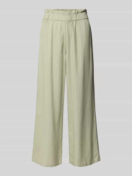 Kuloty o luźnym kroju z mieszanki i lnu model ‘SOLVI-CARO’ Only