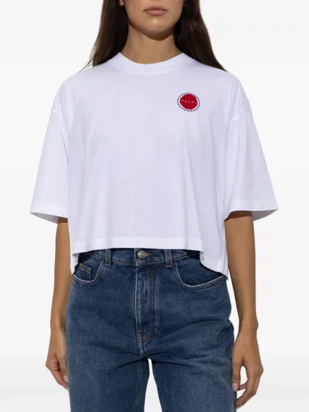 Tricou Marni cu autograf alb