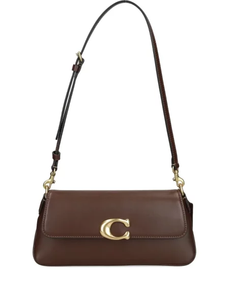 Geanta de piele Coach din piele maro