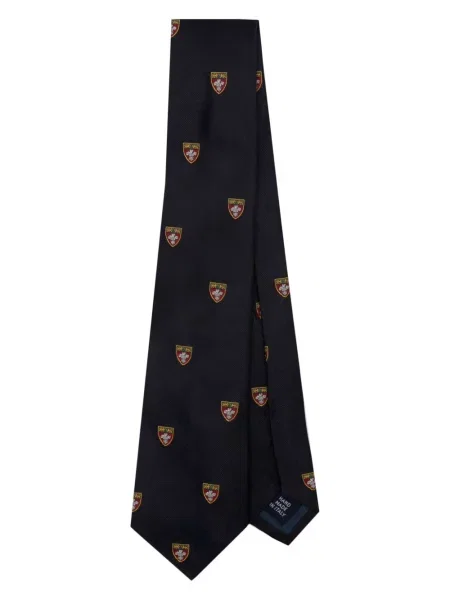 Αρκουδάκι polo Polo Ralph Lauren υφαίνω διαγωνίως με σχέδιο μπλε