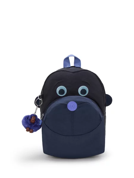 KIPLING Ruksak Faster mornarsko plava / svijetloplava crna