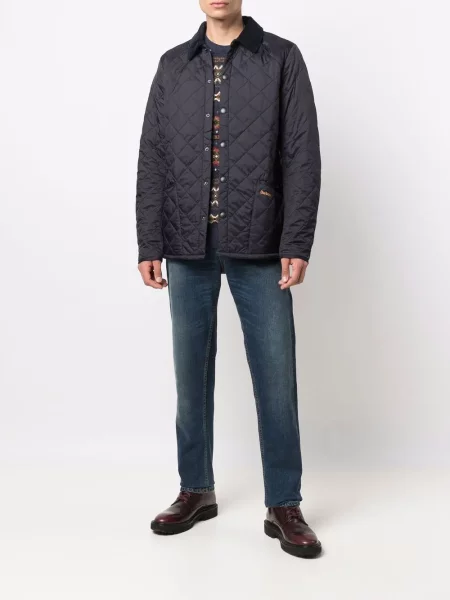 Striukė Barbour dygsniuotas mėlyna