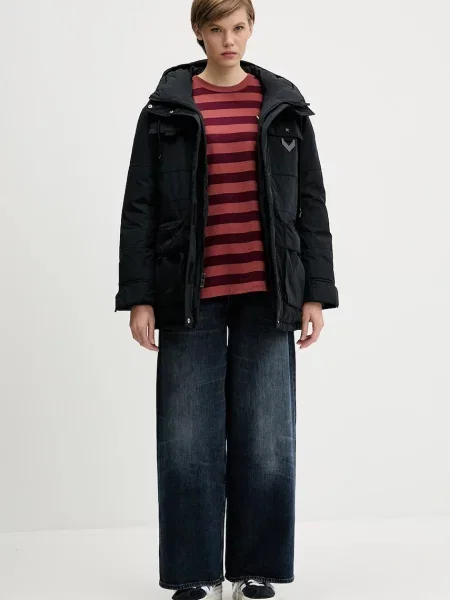 Converse kurtka zimowa czarny