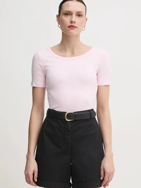 Тениска Tommy Hilfiger розово