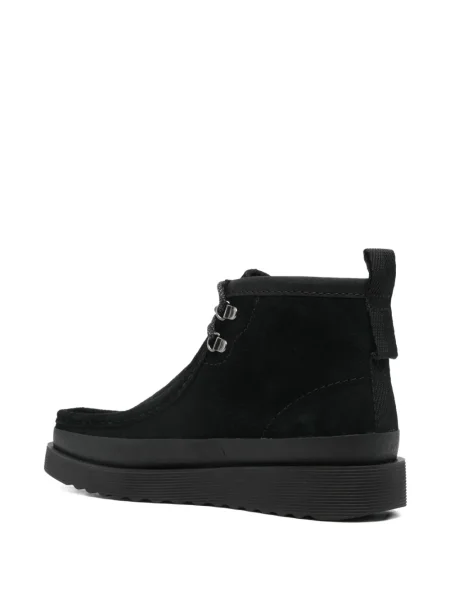 Боти Clarks с връзки с дантела черно