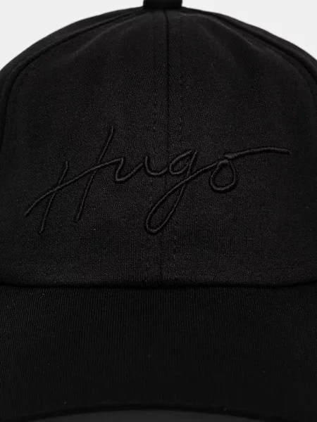 Кепка HUGO однотонна чорний