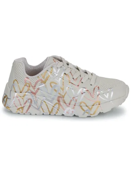 Pantofi copii Skechers alb