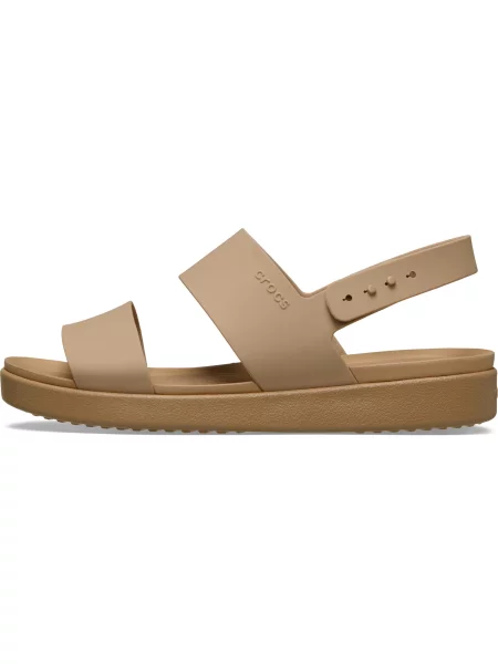 Παντοφλες Crocs καφέ