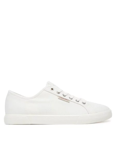 Calvin Klein Jeans Tenisówki Ess Vulc Low Mg Cv biały