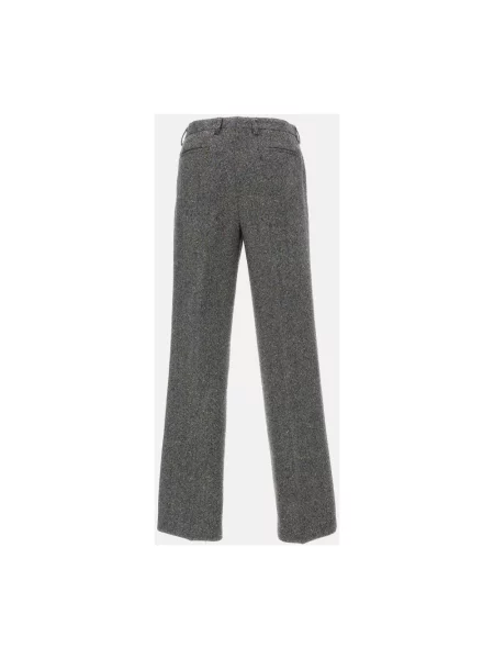 Spodnie Dries Van Noten wełniane szare