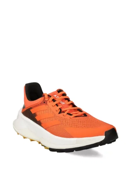 Geacă Adidas cu șireturi cu dungi cu platformă alb