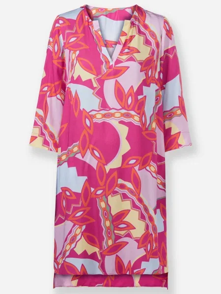 Heine Rochie deschis / galben deschis / portocaliu / fucsia albastru