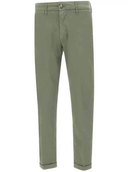 Pantaloni chino Re-hash verde
