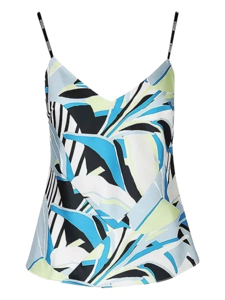 Top Boss cu imagine albastru