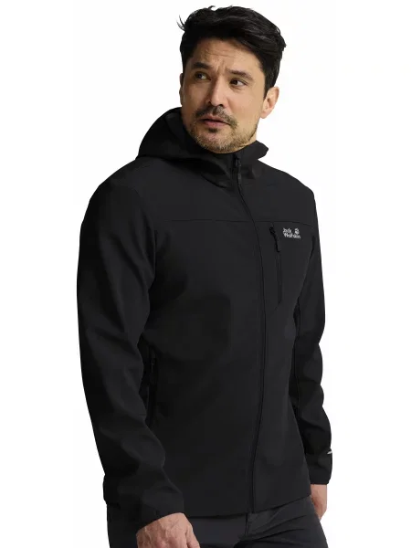 Вітровка Jack Wolfskin чорний