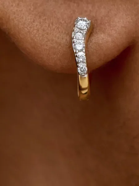 Cercei Monica Vinader auriu
