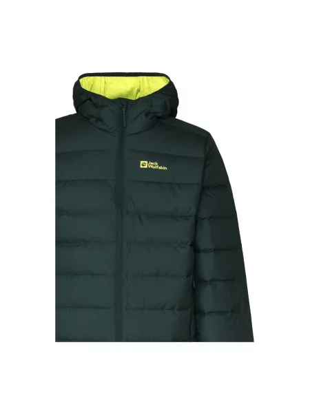 Kurtka puchowa Jack Wolfskin zielona